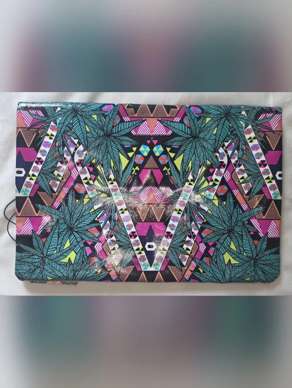 NWT - Mara Hoffman Kaleidoscope . Foldover Clutch